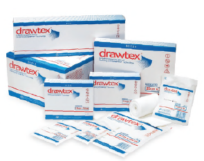 DRAWTEX HYDROCONDUCTIVE WOUND DRESSING 